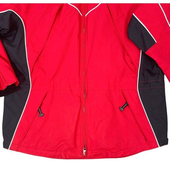 Obermeyer Dynamic Shell Jacket Red Women’s 10 Waterproof Windproof Outdoors Ski - Picture 9 of 16